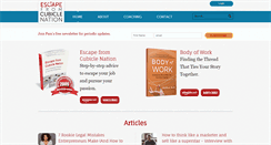 Desktop Screenshot of escapefromcubiclenation.com